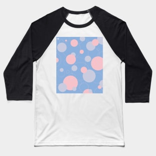 Bubbles - Spring Fashion Circles 2 Var 7 Baseball T-Shirt